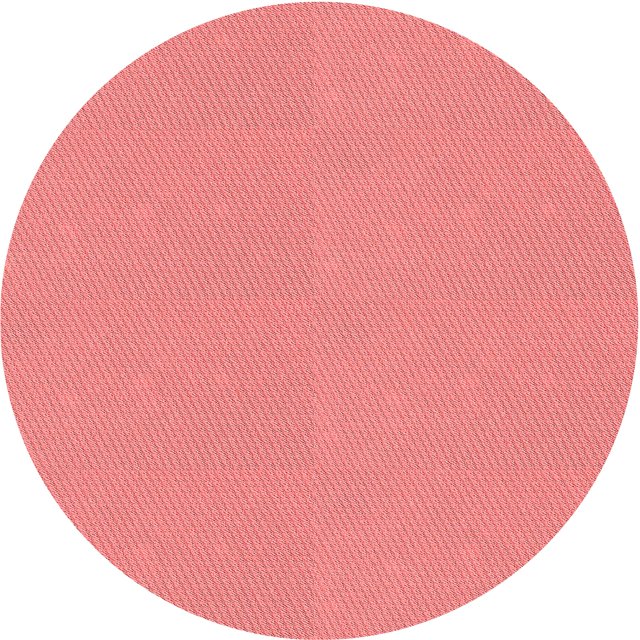 Ahgly Company Tapis d'Intérieur Ronds Transitionnels Rouges Lavables à la Machine, 8 Pieds Rond