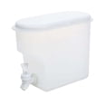 thumbnail image 2 of Wzzjkit Plastic Pitcher with Spigot, Clear Water Pitcher with Lid, Fridge Jug, Shatterproof, Great for Iced Tea, Sangrias, Lemonade, Milk, Large Capacity Tea Pitcher 3.5L, 2 of 7