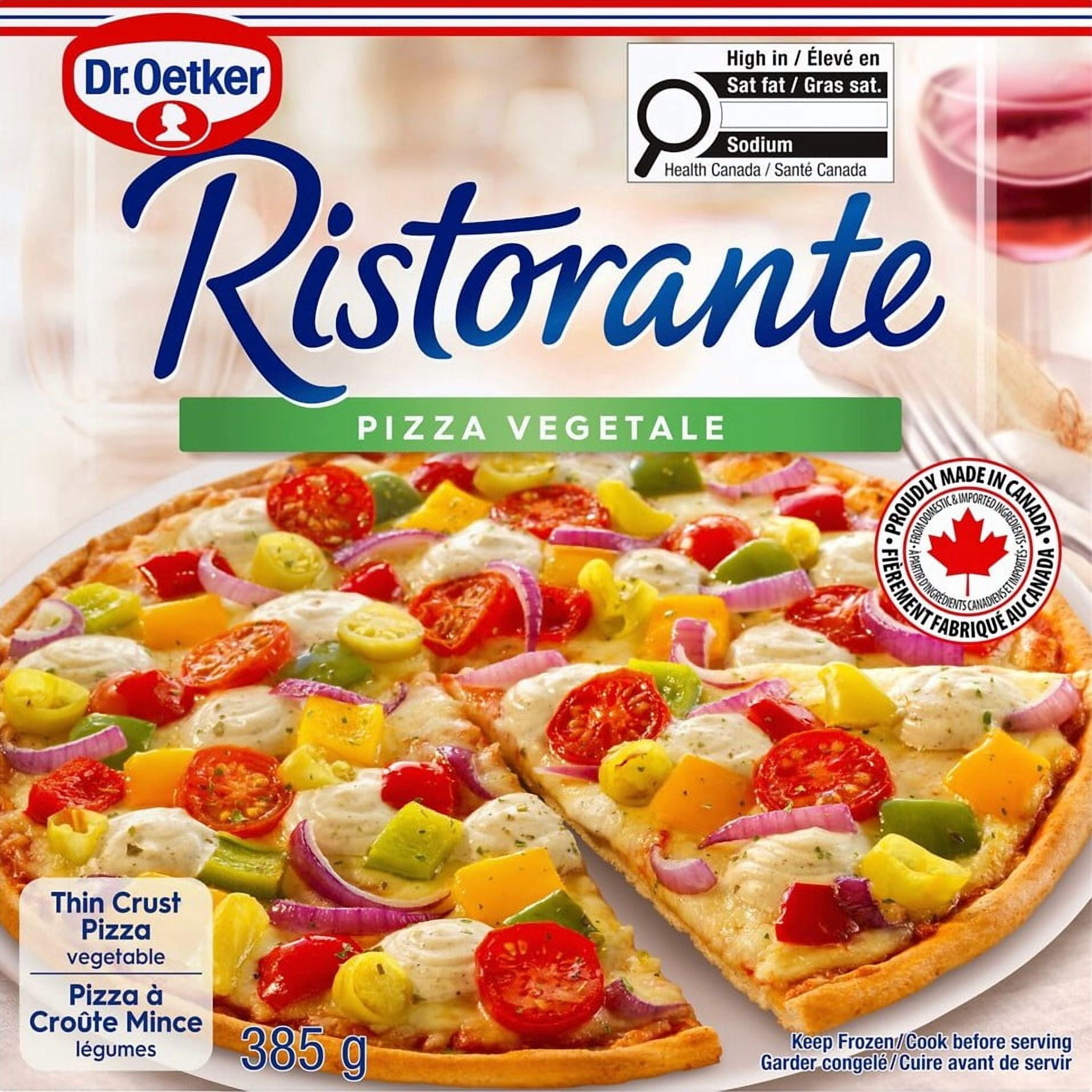 Dr. Oetker Ristorante Thin Crust Vegetable Pizza