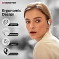 thumbnail image 2 of Monster Open Ear Headphones, Wireless Bluetooth Rotary Earphone, with Lanyard, Upgraded Bluetooth 5.4, Touch Control, 24h Long Battery Life, IPX5 Waterproof,Long-Lasting Wear Without Fatigue, 2 of 7