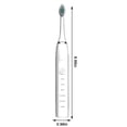 thumbnail image 3 of Electric Toothbrush with 6 Replacement Heads, 5 Cleaning Modes and Smart Timer, IPX7 Waterproof, USB Rechargeable, for Comprehensive Oral Care, 3 of 7