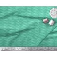 thumbnail image 3 of Soimoi Crepe Silk Fabric Geometric Small Print Fabric by The Yard 42 Inch Wide, 3 of 3