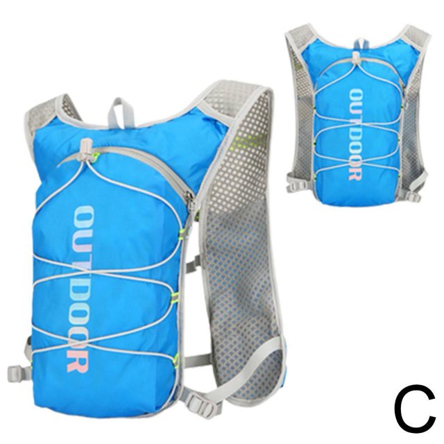 Nouveau Sac à Dos de Course et de Cyclisme Multifonction en Nylon, Sac à Dos de Sport Réfléchissant pour la Sécurité, Sac d'Eau, Sac à Dos, Sac de Cyclisme