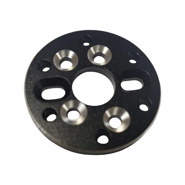 Milaget RC Motor Mount Conversion Seat Easy to Install Upgrade Parts Accessories black silver