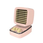 Iumwxz air conditioner USB Portable Conditioner Humidifier Cooler Upgraded Mute portable ac Multicolor Plastic + Metal Reduced Price