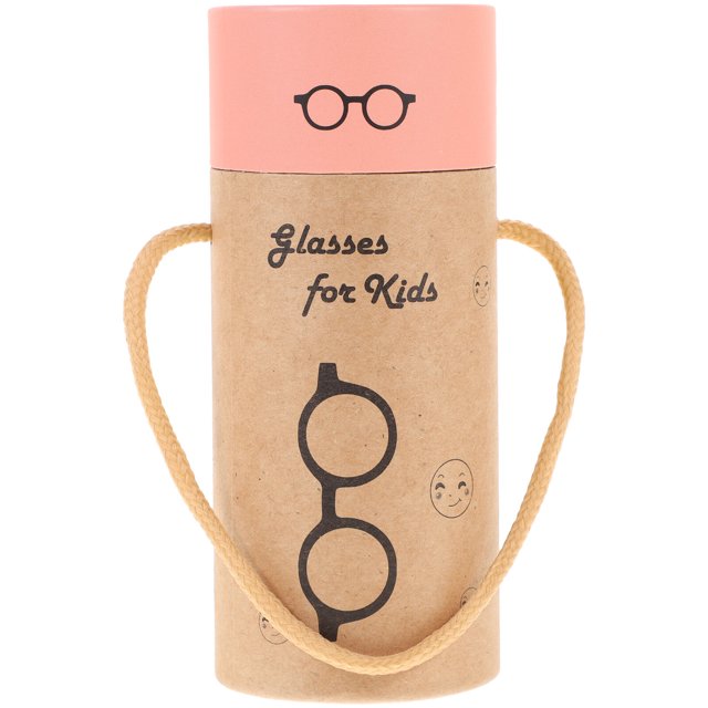 Kids Eyeglasses Case Portable Protective Glasses Holder Box with Carrying Rope for Boys Girls