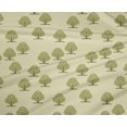 thumbnail image 4 of oneOone Polyester Lycra Light Yellow Fabric Floral & Flying Swan Block Sewing Material Print Fabric By The Yard 56 Inch Wide, 4 of 4