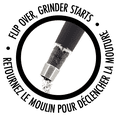 thumbnail image 3 of Kamenstein Gravity Pepper Mill, Black, 3 of 4