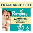thumbnail image 1 of Couches Pampers Swaddlers, taille 6, 120 unités, 1 of 29