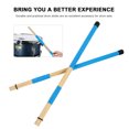 thumbnail image 3 of MIANGASTORE 1 Pair Bamboo Drumsticks Percussion Drumsticks Musical Instrument Accessories Random Color, 3 of 7