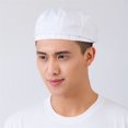 thumbnail image 4 of Unisex Beret Geometric Pattern Duck Mouth Style Men Women Pure Color Short Brim Chef Hat for Baker, 4 of 10