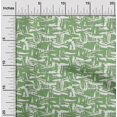 thumbnail image 2 of oneOone Polyester Lycra Light Green Fabric Abstract Dress Material Fabric Print Fabric By The Yard 56 Inch Wide, 2 of 4