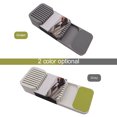 thumbnail image 2 of Zootealy In-Drawer Knife Block Holds Kitchen Drawer Organizer Tray for Knives, 2 of 5