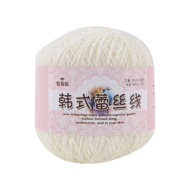 Yarn for Crocheting Lace Thread Diy Woven Mercerized Baby Fine Thread Crochet Yarn Crochet Yarn for Crocheting