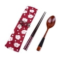 thumbnail image 2 of Yhmxh Kitchen Gadgets Kitchen Utensils Home and Kitchen Wooden Chopsticks,Spoons,Portable Set,Wooden Couple Tableware Tableware Chopsticks, 2 of 5