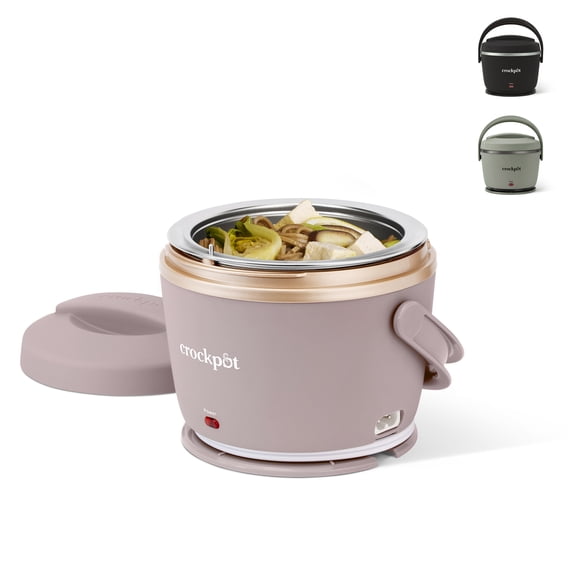 Crock-Pot Electric Lunch Box, Portable Food Warmer for On-the-Go, 20-Ounce