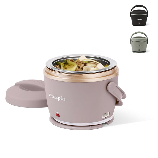 Crock-Pot Electric Lunch Box, Portable Food Warmer for On-the-Go, 20-Ounce