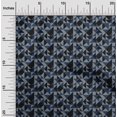 thumbnail image 1 of oneOone Georgette Viscose Tissu Triangle Géométrique Imprimé Tissu BTY 42 Pouces de Large, 1 of 5