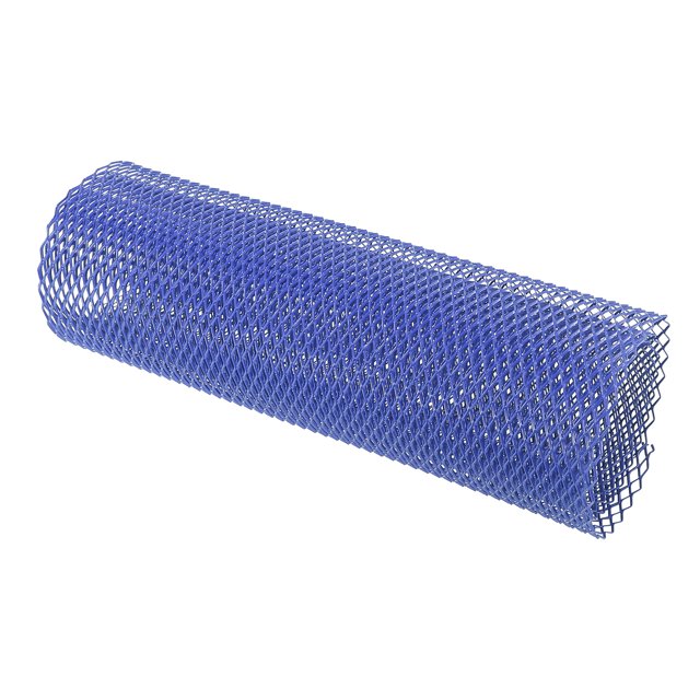 Universal Car Grille Mesh Sheet 40x13 Inch Automotive Tuning Grille Net 6x3mm Diamond Shape Red