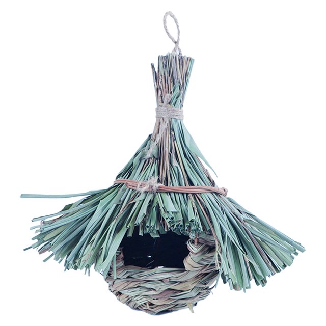 Decorative Parrot House Wear-resistant Bird Nest Suspending Bird House Bird Accessory