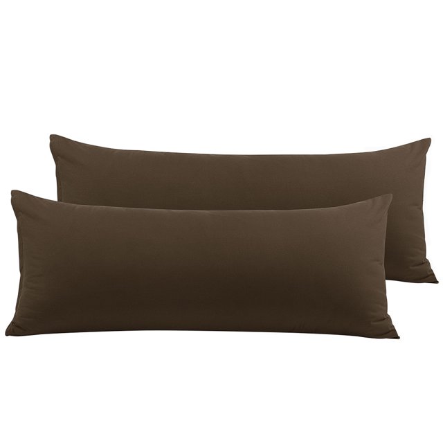 Unique Bargains Zippered Microfiber Body Pillowcases Pillowcase 2pcs