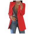 thumbnail image 1 of BYHONG Camisole d'Été à la Mode pour Femmes en Maille Ajourée à Col Rond Sans Manches avec Fines Bretelles Vestes pour Femmes Manteau pour Femmes Rouge TTTG, 1 of 5