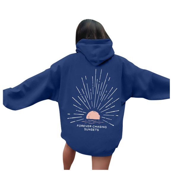 Trendy Women's Hoodies Beach Sweatshirts Oversized Style Cozy Apparel Casual Wear for Surfing and Relaxing Outdoor Activities