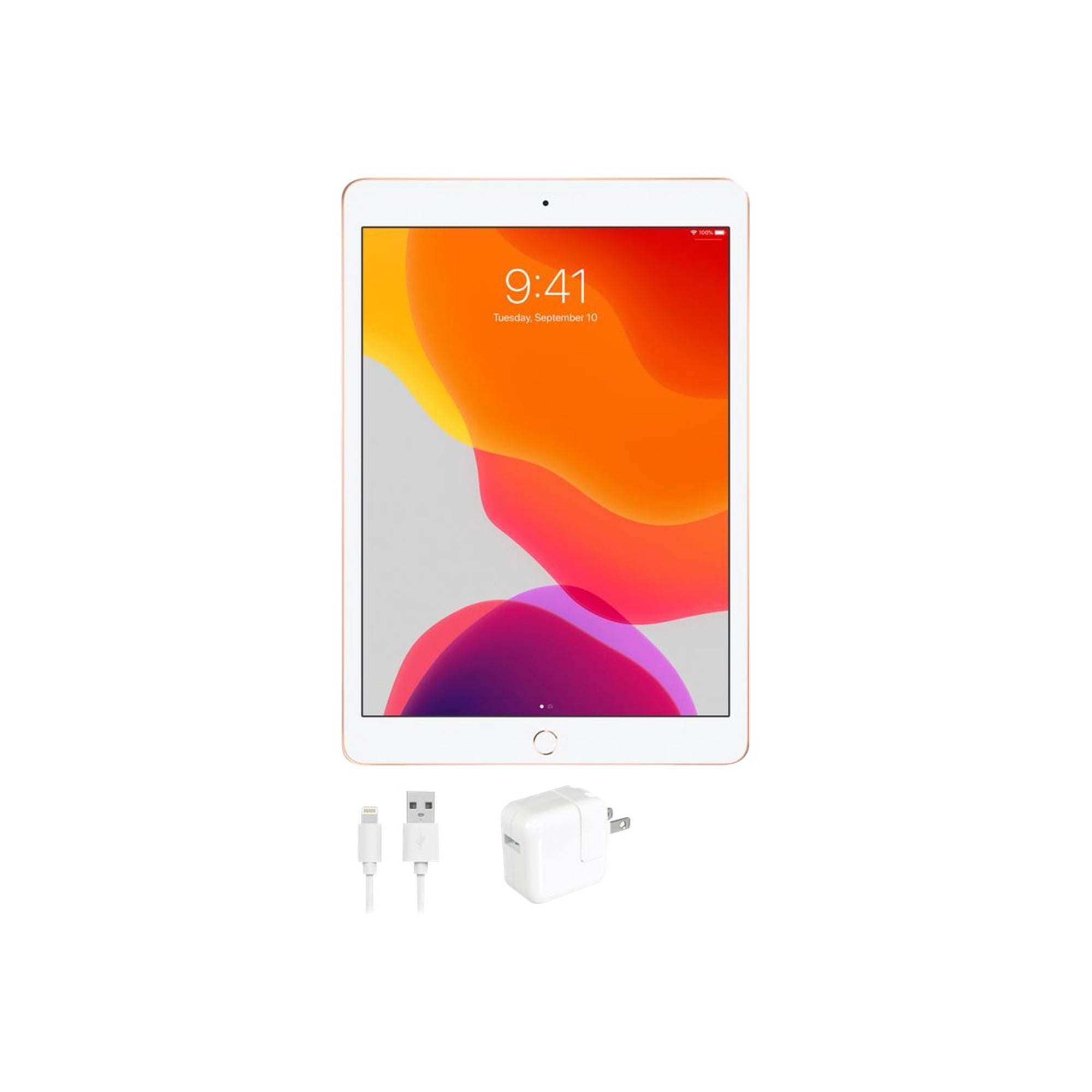 Restored Apple iPad 7 (7th Gen, 2019), 32GB, WiFi, Gold - (A2197