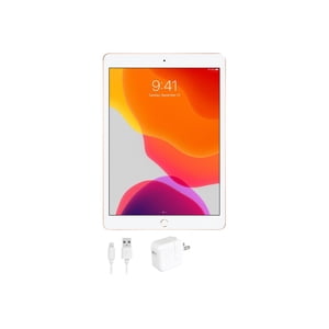 Restored Apple iPad 7 (7th Gen, 2019), 32GB, WiFi, Gold - (A2197, IPAD7GD32, MW762LL/A) (Refurbished)
