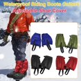 thumbnail image 2 of Outdoor Hiking Boots Cover Gaiters Waterproof Leg Protection Snake L Prof U1 S1Y2, 2 of 8