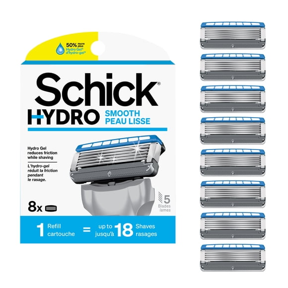 Schick Hydro Skin Comfort Dry Skin Men’s Razor Blade Refills