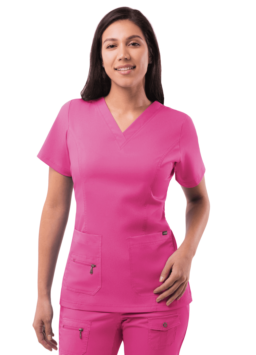 Adar Pro Scrubs For Women - Elevated V-Neck Scrub Top