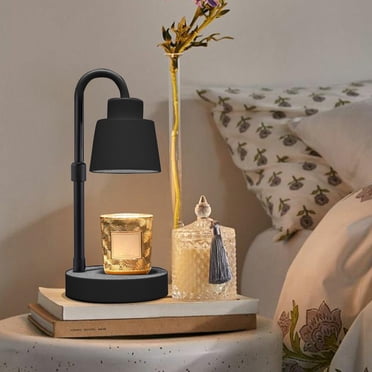 Table Lamp Candle Warmer Lamp,Adjustable Height Dimmable Warmer,No Flame Scented Candle Melter,Jar Candle Heater,Aromatherapy Decor,Home Lighting Gift Holiday Gifts