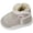 Beige, variante sur Ymyiu Bottes d'Hiver Imperméables pour Garçons avec Isolation pour Temps Froid Bottes pour Enfants (Kaki, 4-4,5 Ans)