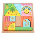 thumbnail image 3 of Education Assembled Toy,Shape Cognition Building Blocks Educational Building Blocks Building Blocks Toy Unbeatable Value, 3 of 8