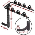 thumbnail image 3 of Galaxy Auto Swing Away Hitch Mount Bike Rack for 4 Bikes - Fits 2" Receivers ONLY, 3 of 5