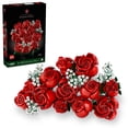 thumbnail image 1 of LEGO Botanicals Bouquet of Roses Artificial Flowers - Fake Red Roses Building Set for Adults, Ages 18+ - DIY Kit for Home Decoration - Birthday or Anniversary Gift Idea - 10328, 1 of 6