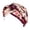 Dark Purple, variant on Floral Colorful Headscarf Hairband With Braided Bonnet for All Day Stylish Comfort and Versatile Everyday Wear
