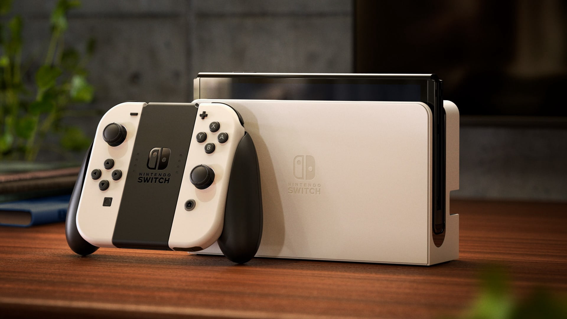 2021 New Nintendo Switch OLED Model White Joy Con 64GB Console
