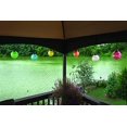 thumbnail image 4 of Xodus Innovations WP465 Battery Powered Hanging Decorative Outdoor Led Pulsing Globe, 5", Light Green, 4 of 6