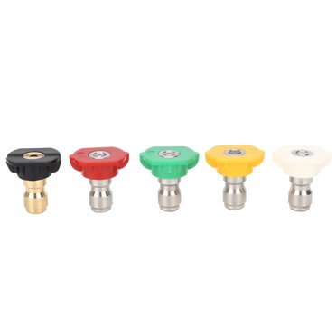 Pulvérisateur de Laveuse, 5 Pcs Pièces de Laveuse à Haute Pression Buse de Laveuse Solution Innovante
