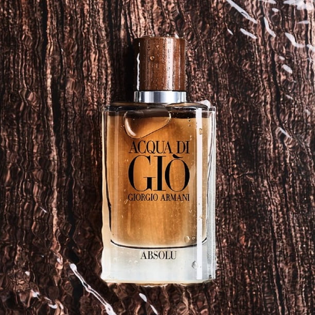Acqua Di Gio Absolu by Giorgio Armani for Men - 2.5 oz EDP Spray