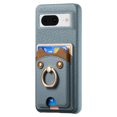 thumbnail image 2 of Étui pour FOXDOCK Google Pixel 8A, Cuir, Bague Ours, Porte-Cartes, 2 of 4