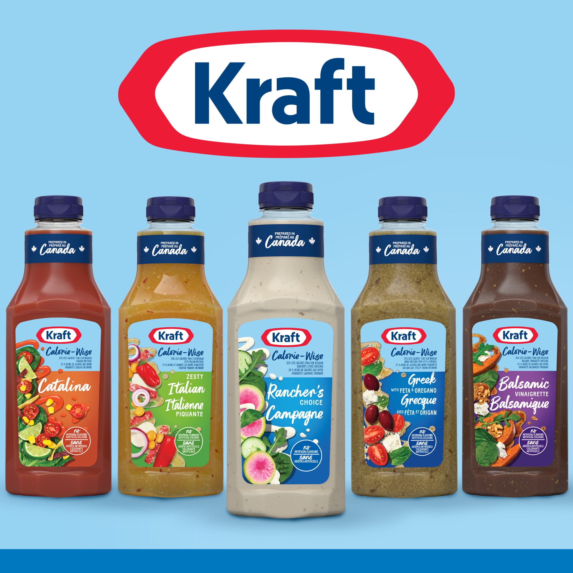 Vinaigrette Campagne Calorie-Wise, Bouteille