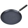 thumbnail image 1 of Durable Non-stick Frying Pan, Flat Bottom Pan, For Breakfast Pancake Egg Pizza Kitchen Home 10in Large Size, 1 of 8