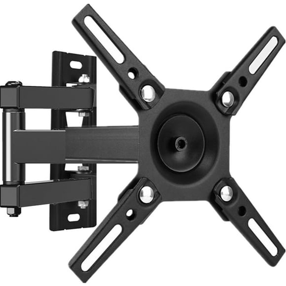 Support Mural pour Téléviseur à Mouvement Complet pour Téléviseurs de 26 à 60 Pouces jusqu'à 80 Lb et VESA Max 400x400 mm, Support Mural pour Téléviseur avec Articulations Pivotantes, Extension, Inclinaison et Nivellement