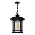 thumbnail image 2 of CWI Lighting Blackburn 1 Lumière Pendentif Extérieur Noir, 2 of 2