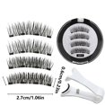 thumbnail image 3 of USYFAKGH Cils Réutilisables avec Applicateur Aucune Colle Ni Doublure Nécessaire Ensemble de Colle Faux Cils Faux Cils, 3 of 5