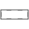 thumbnail image 3 of vidaXL Console Table Transparent 100x35x75 cm Tempered Glass, 3 of 4