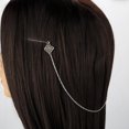 thumbnail image 4 of Milaget Épingle à Cheveux Nœud Mariage Bijoux pour Cheveux, Épingle à Cheveux Rétro avec Pompons Cheveux D-416, 4 of 9